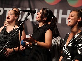 Sängerinnen bei der Fête de la Musique 2023